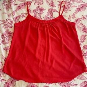 🏝️Big $5 Sale!🏝️LOFT Strappy Tank with Crochet Detail